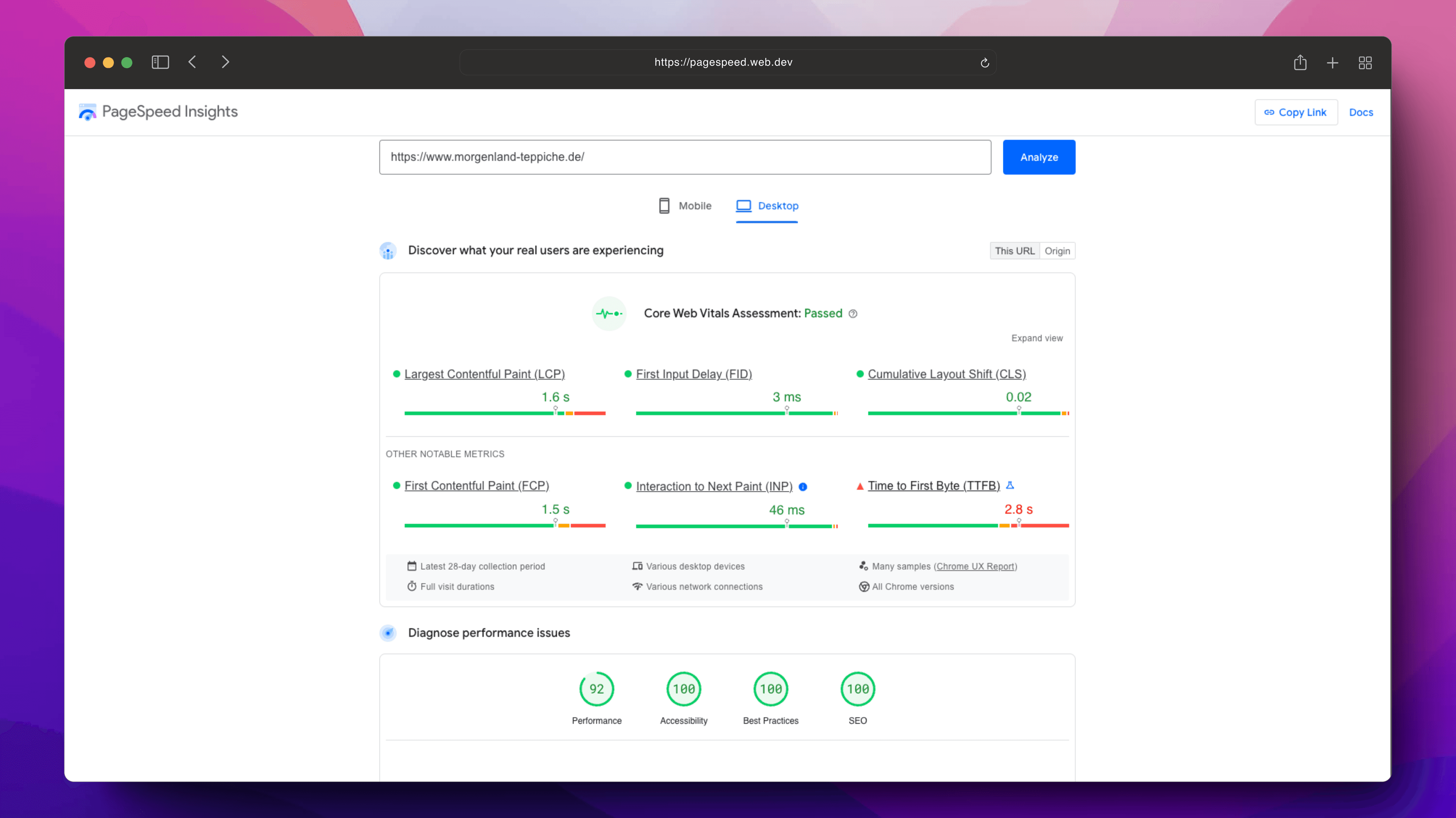 Case Study Performance